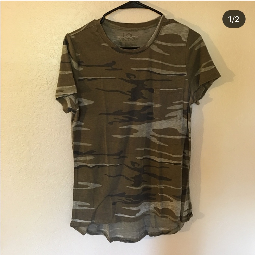 Camo pocket t-shirt